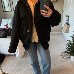 Carhartt Black Loose Fit Jacket